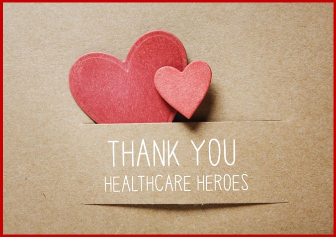 Thank you healthcare heroes!